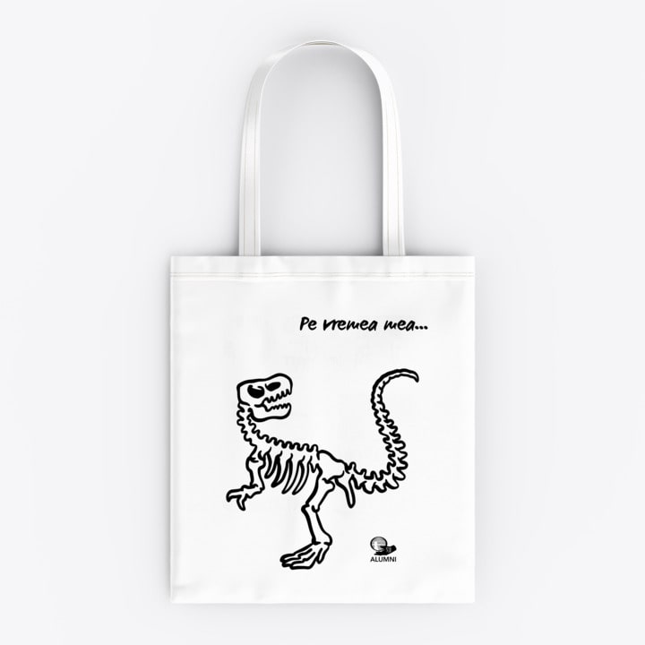 Tote bag model #1 - different angle